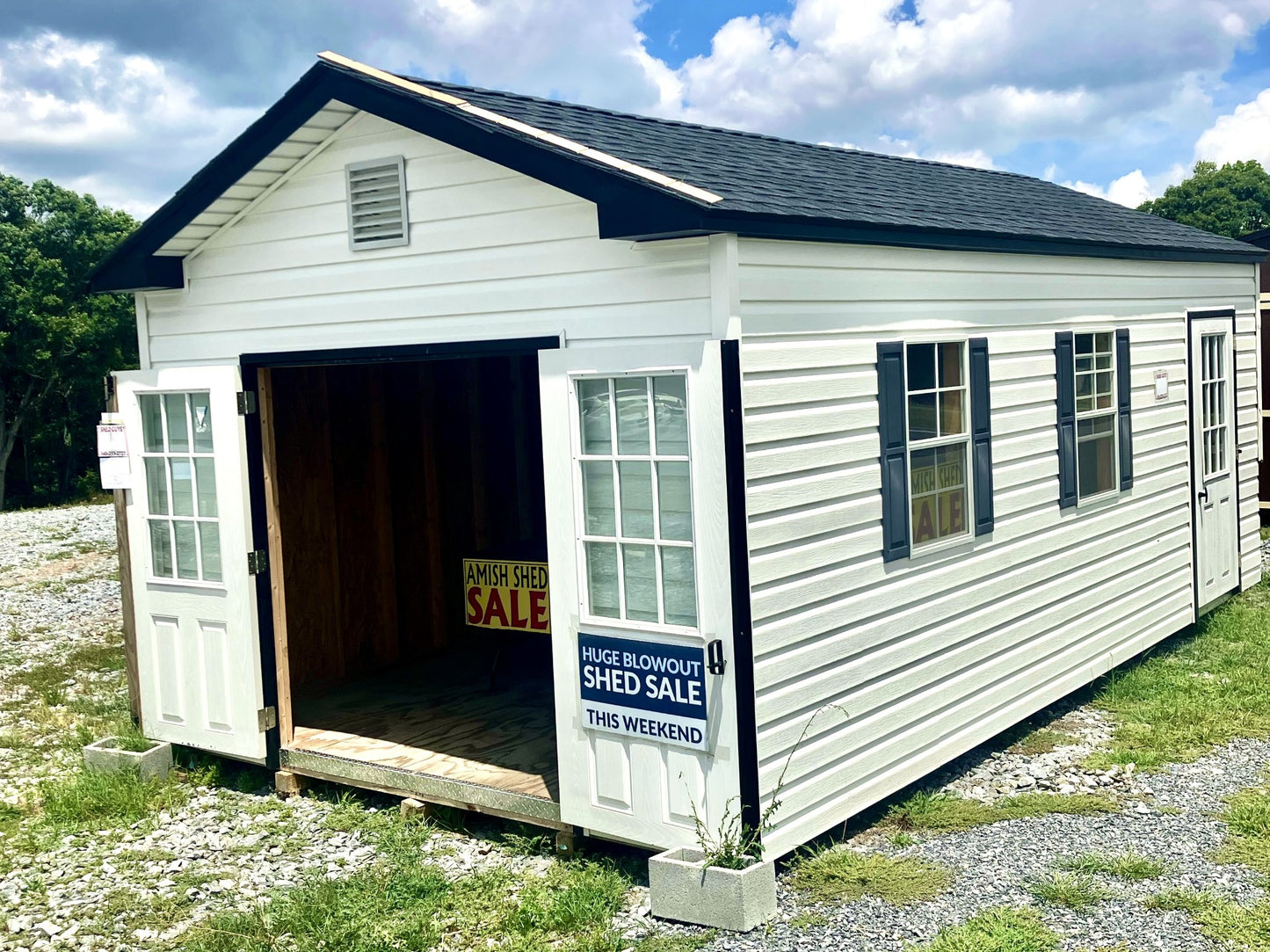 11 1/2 x 22ft A-frame Vinyl // SOLD! Order on like this for $9,990