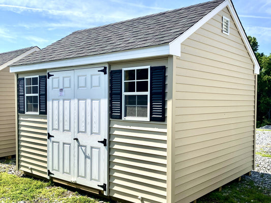 10 x 12ft A-frame Vinyl with Loft and Workbench // $5,490