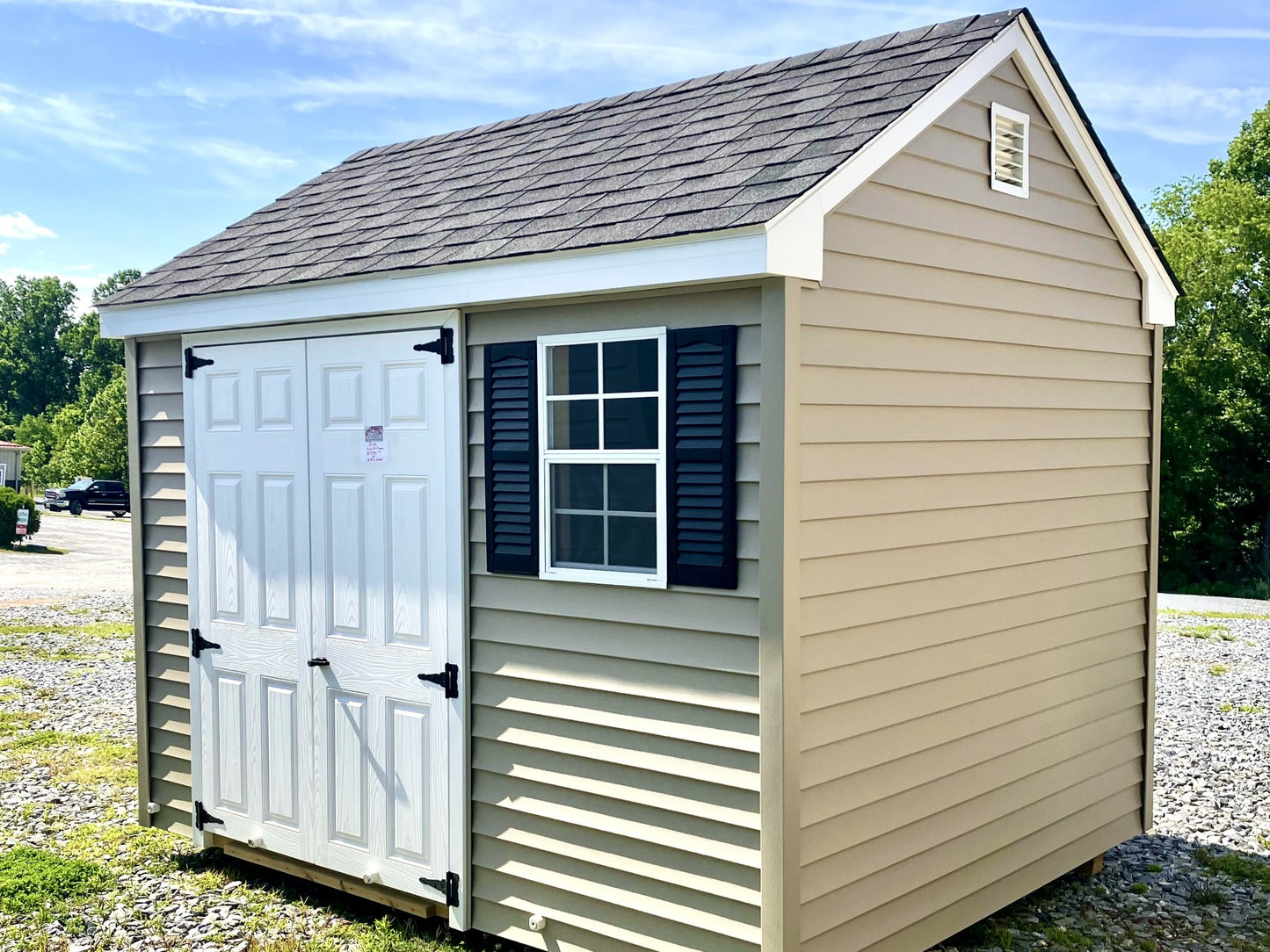 8 x 10 A-frame with Workbench // $4490