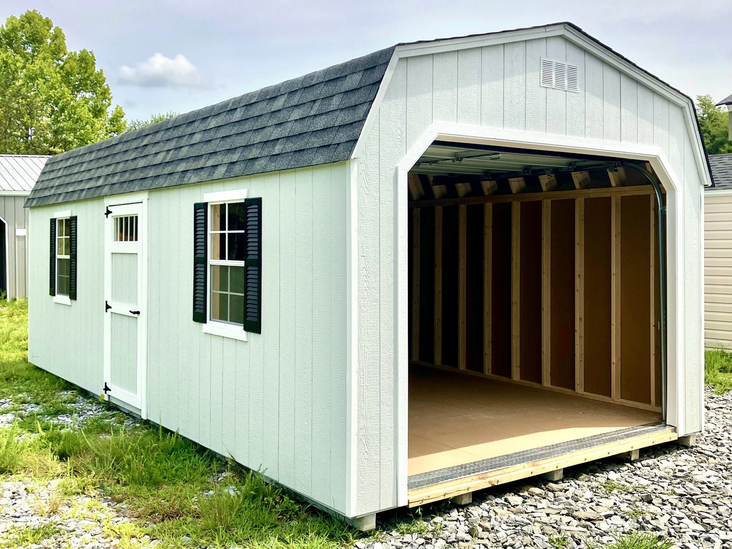 12 x 24ft Dutch Wood Garage // $10,990