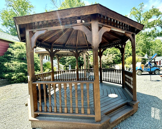 12x12ft Wood Gazebo // $7,990