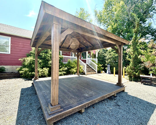 12x12ft Wood Pavilion // $7,490